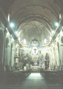 Interior del Templo Parroquia Santísima Cruz