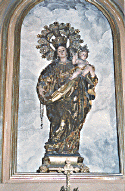 Virgen del Sufragio (en altar Capilla del Sagrario)