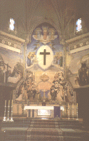 Altar y Mural de la "Exaltacin de la Santa Cruz"