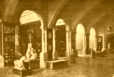 Primitiva Iglesia transformada en museo, principio siglo XX.