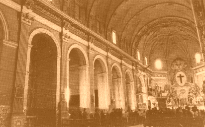 Nave del nuevo templo Parroquia Sant�sima Cruz