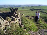 Overlooking Once Brewed youth hostel