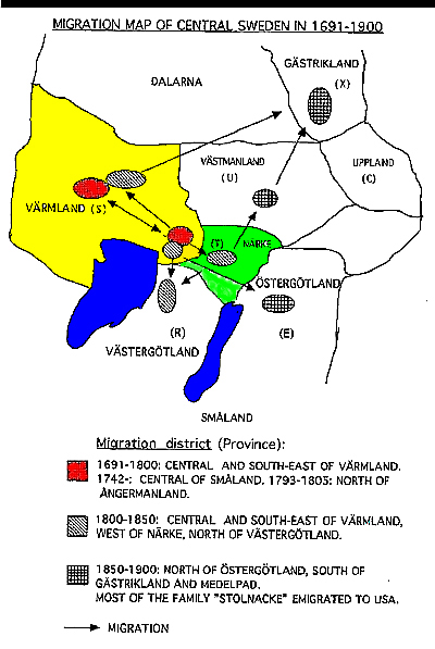 Klicka p� orterna, kartan
