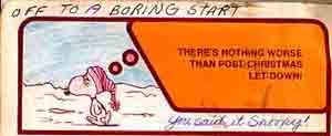 Jan. 1, 1979 Snoopy graphic