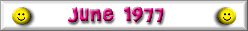 June 1977 diary entries