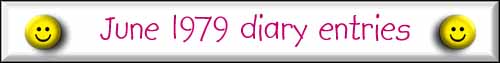 June 1979 diary