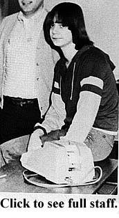 On Newspaper Staff