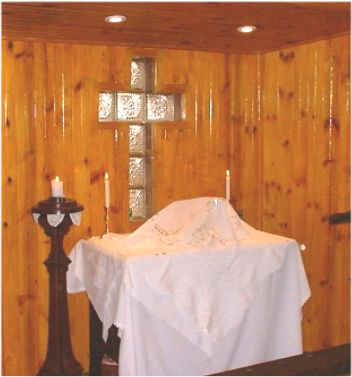 the alter