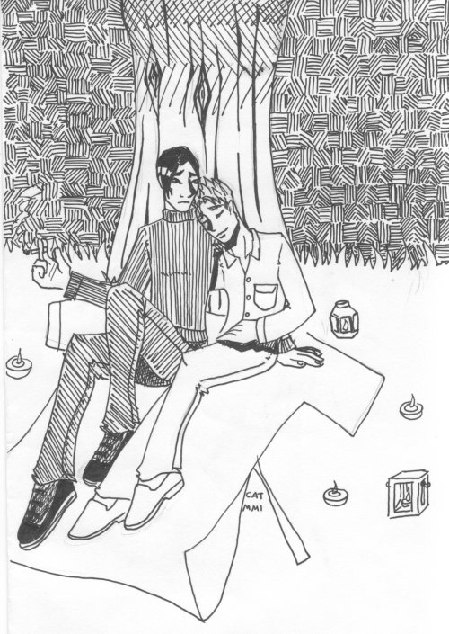 Sev and Remus get close