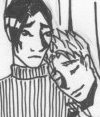 SLASH! Again from Lady Feylene's story. Sev and Remus get cosy.