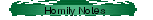 Homily Notes 