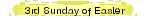 3rd Sunday of Easter 