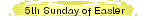 5th Sunday of Easter 
