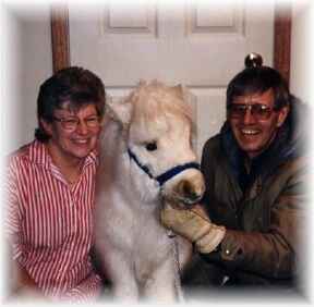 GEORGE & MARILYN WITH KACI (IN HER WINTER COAT)