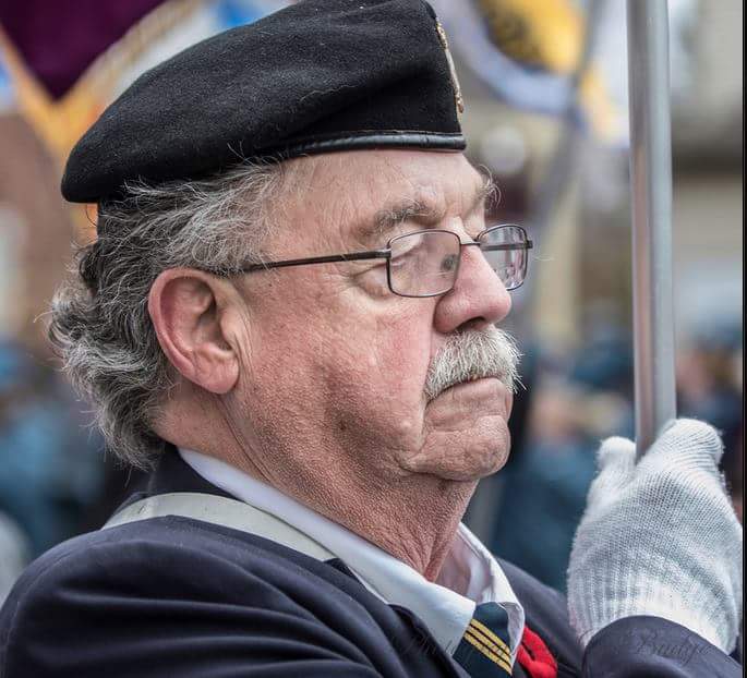 A true Canadian Capt retired Terry Birtch, 35 years service 