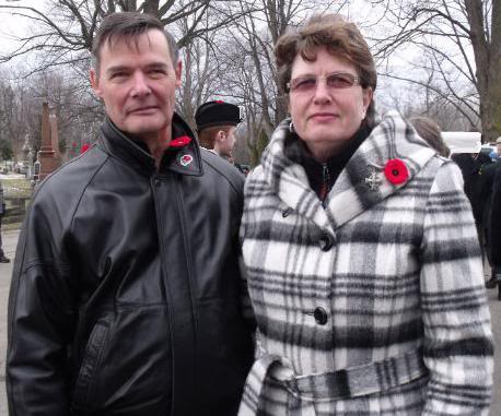 Friends, Silver Cross Parents  Richard and Claire Leger