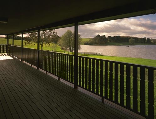 Fishing Lodge at Sutton Bingham Reservoir