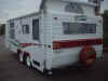 Rear view of the van