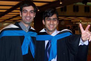 Sanjay and Shaishav in Australia
