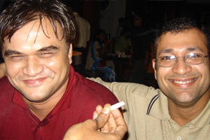 Richard and Navneet
