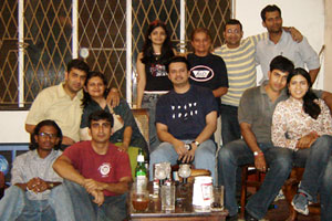 Sweta's deaf friends from Bangalore