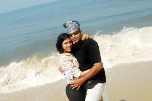 Sweta and Sudharshan in Alleppey, Kerala