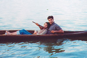 Sweta and Sudharshan in Alleppey, Kerala