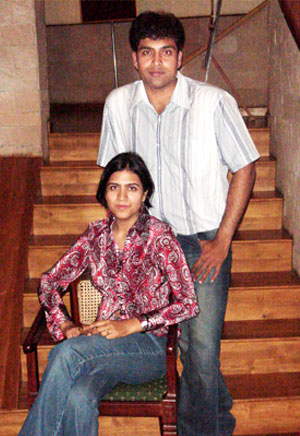 Sweta and Sudharshan