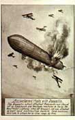 Attacking Ramsgate.
(WW1 propaganda postcard.) (England.)