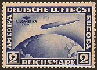 An airmail stamp from Germany, 1938.