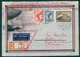 1933 Graf Zeppelin's round trip Berlin via Chicago to Kassel.