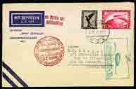 1931, first South America flight of the Graf Zeppelin.