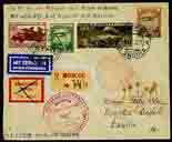1932, seventh South America flight.  Moscow to Brazil.