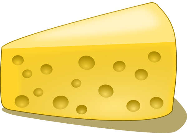 picture of a wedge of cheese