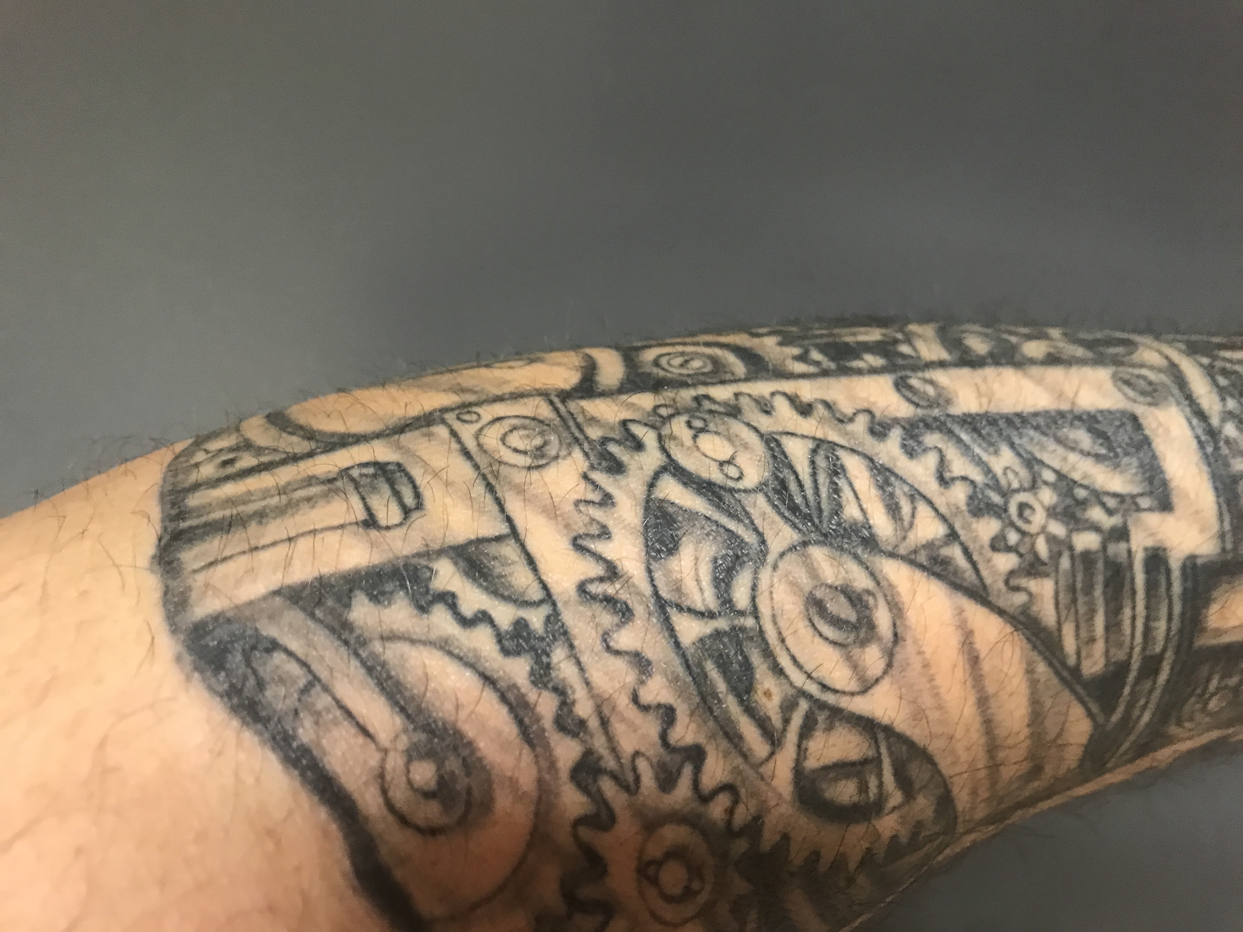 machine tattoo