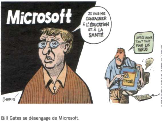 Gates quits...