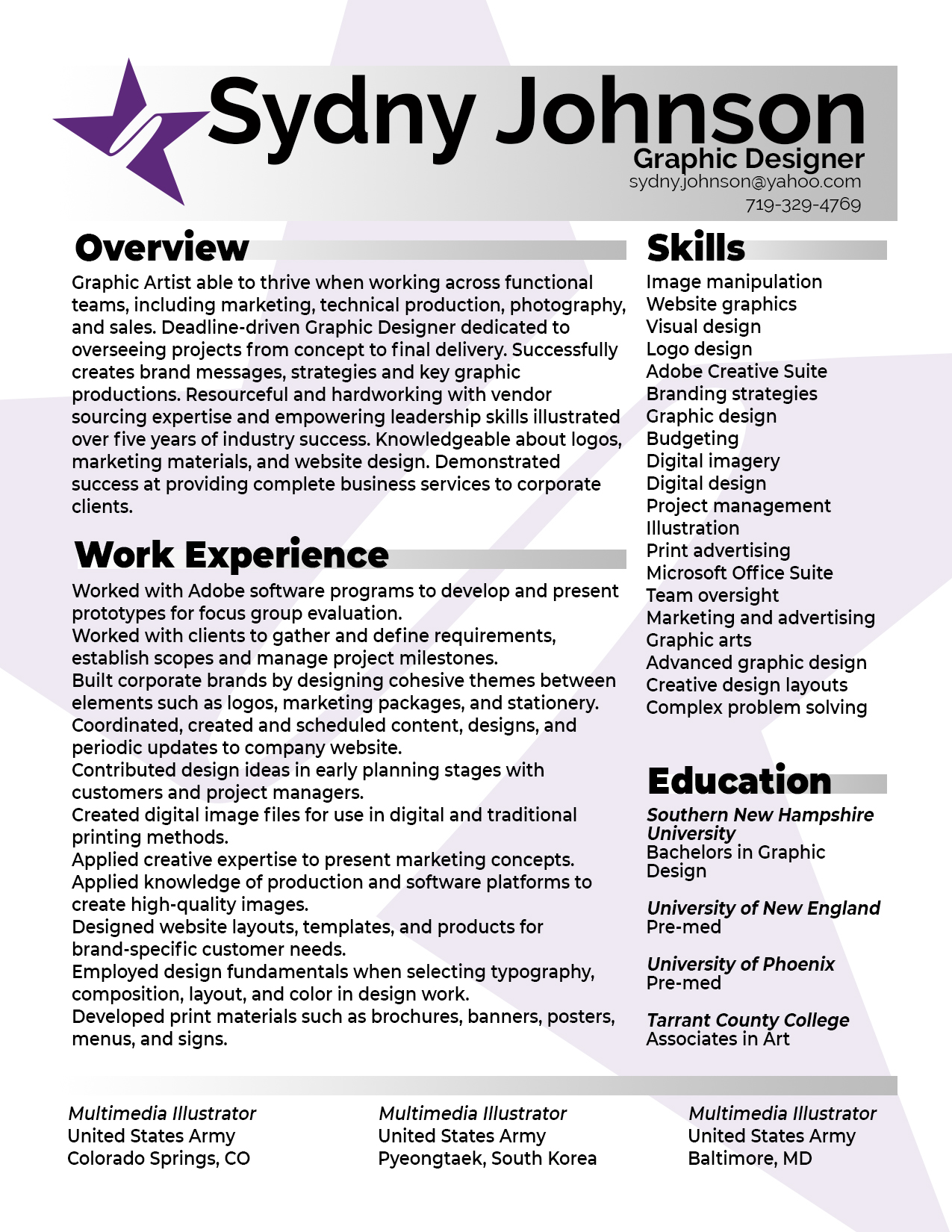 resume