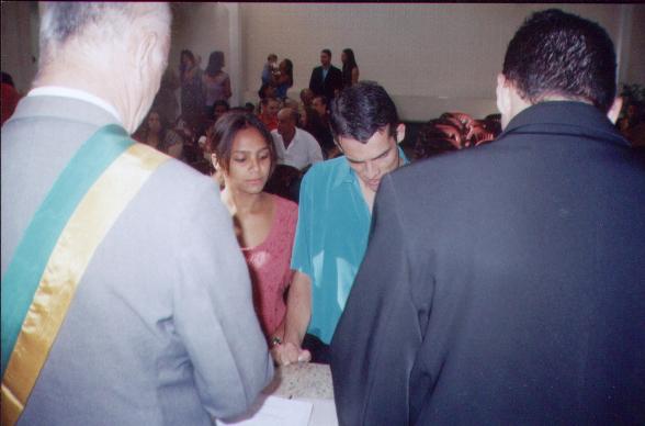 Meu casamento. SESC VENDA NOVA - Maio de 2004