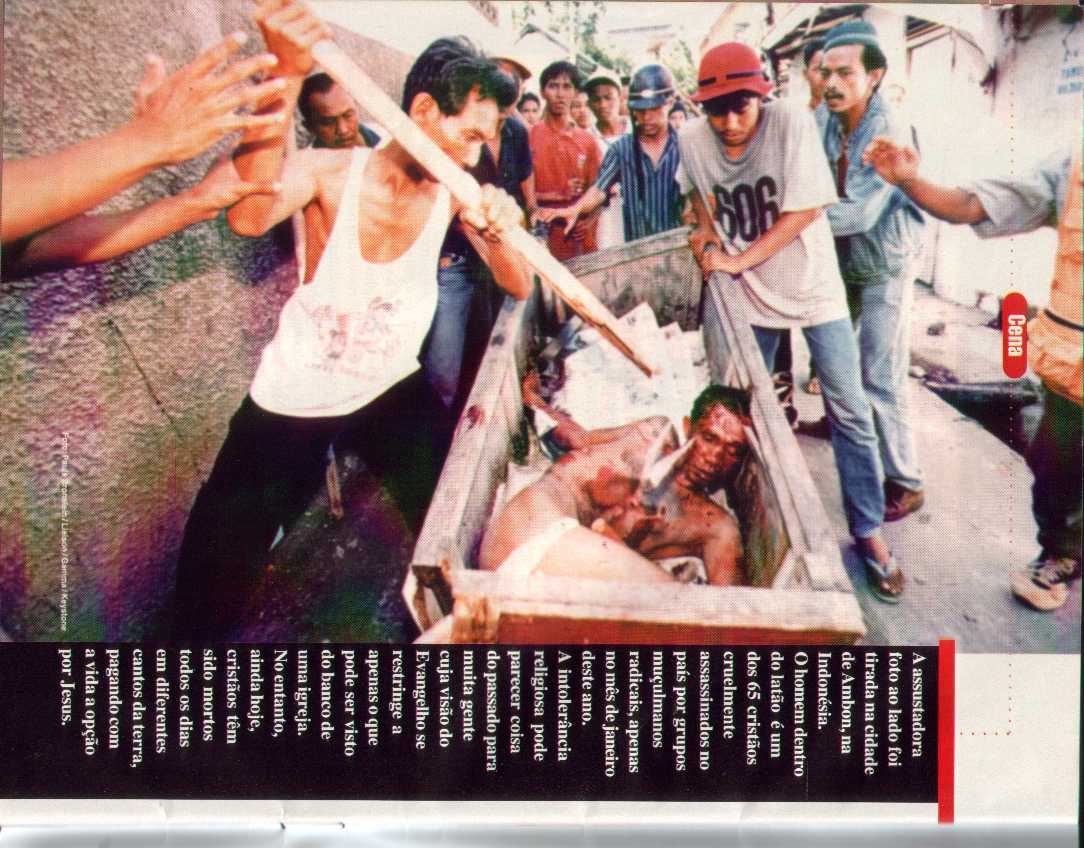 Indon�sia - Crist�os assassinados por amarem a Cristo