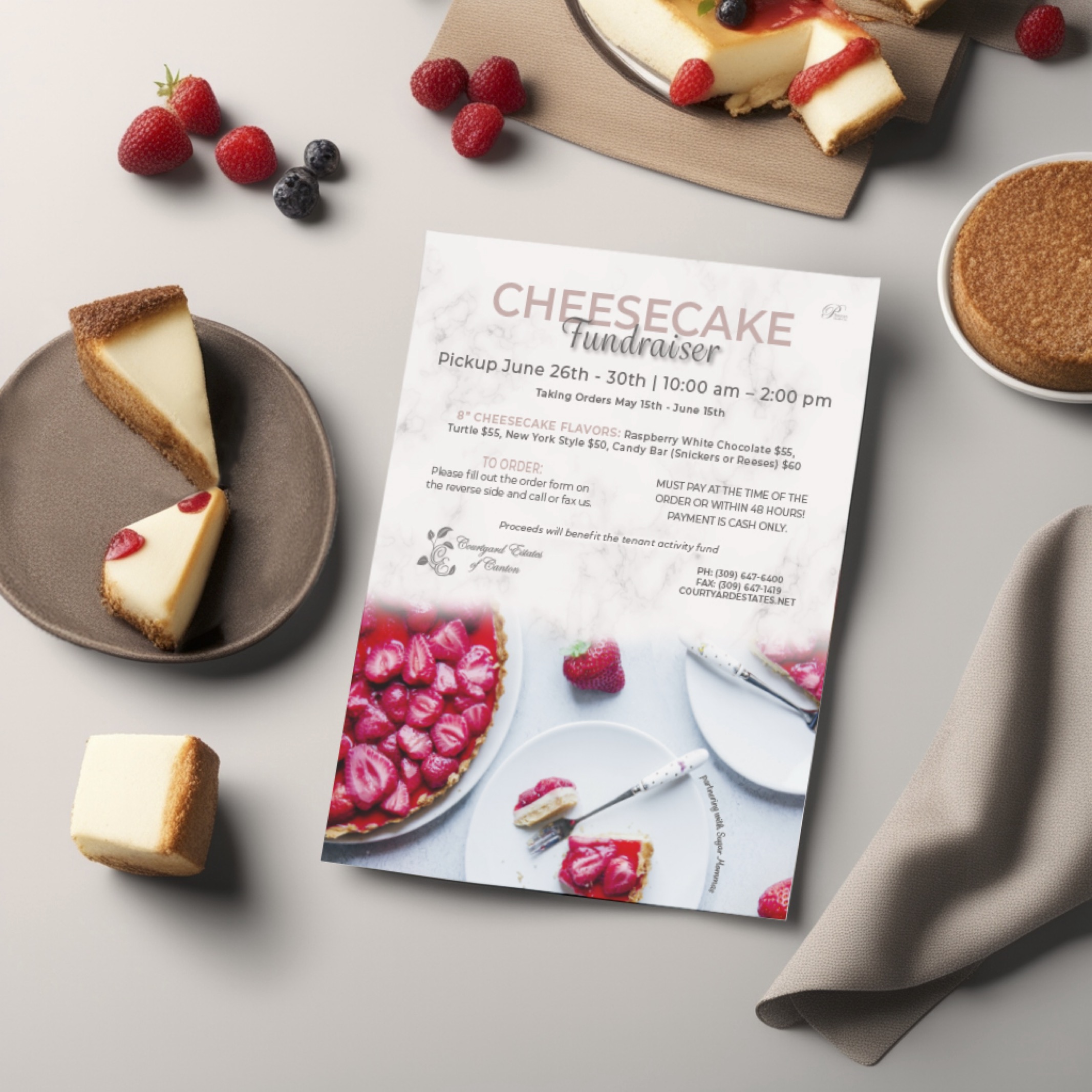 Cheesecake Flyer