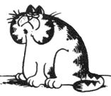 Veja s� os prim�rdios do Gato Mala... 1978! Era mais simp�tico, n�o?