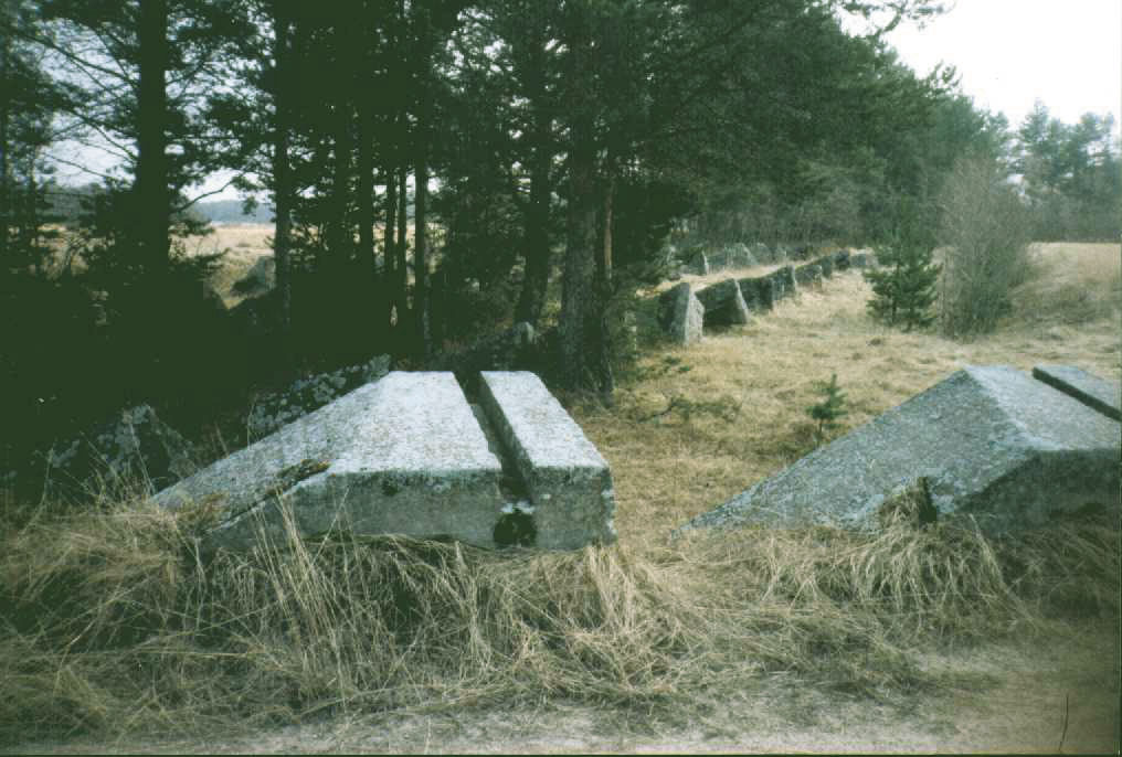 Antitank rocks