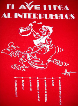  Cartel del 2� Encuentro Interpueblos, 2005.