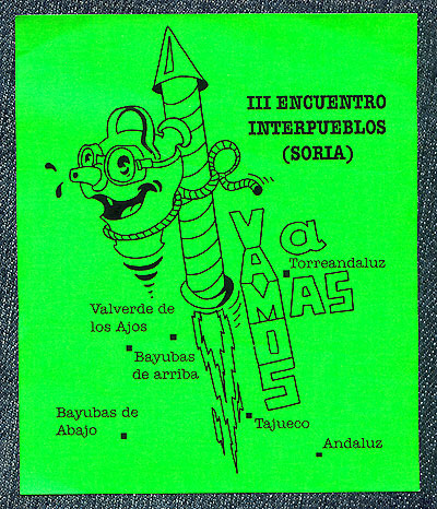  Cartel del 3� Encuentro Interpueblos, 2006.