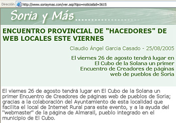 Publicado en SORIA Y MAS