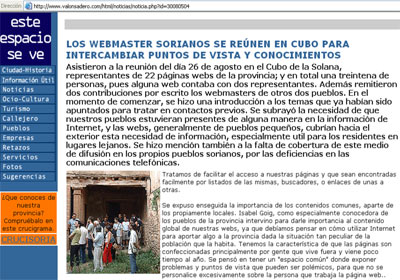 Publicado en VALONSADERO