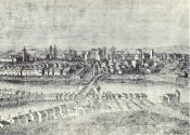 Tavira -Gravura da cidade -s�culo XVI