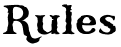 Rules for Taladas