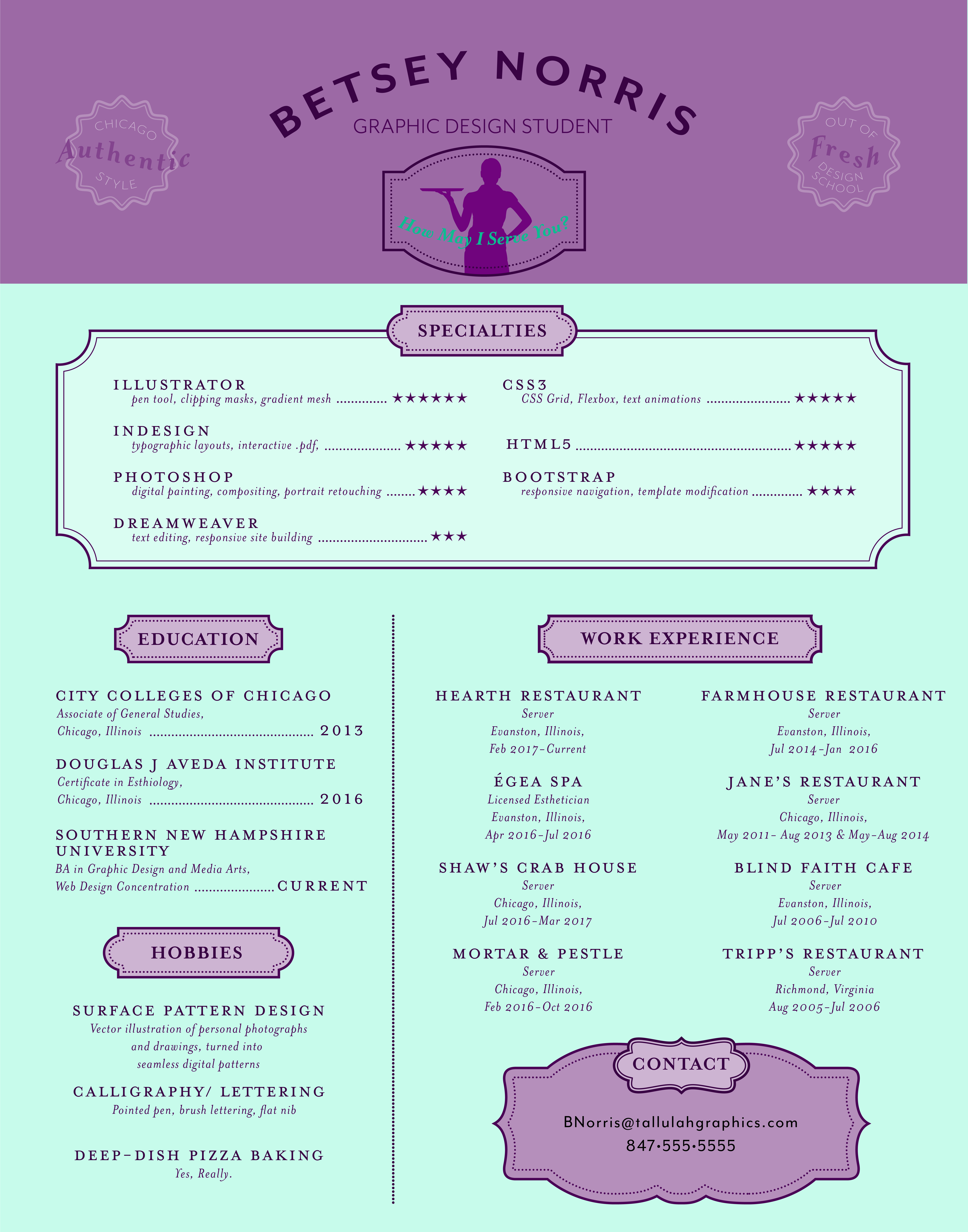 Betsey Norris's Resume