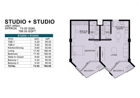 Studio + Studio Unit